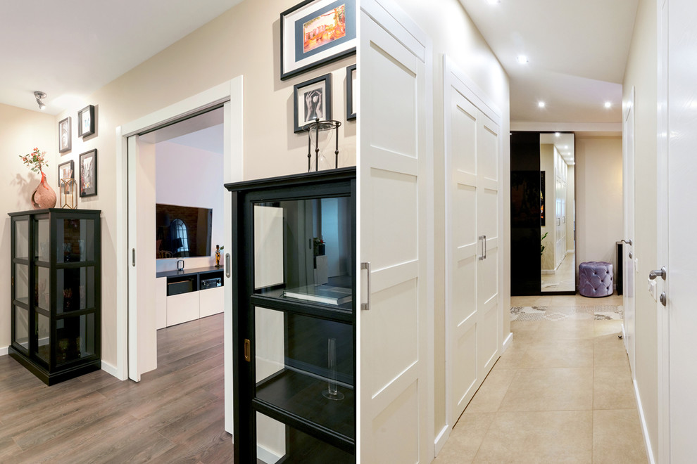 Красный кирпич в интерьере