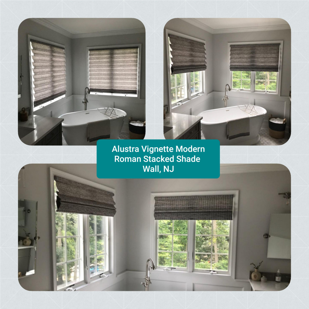 Alustra Vignette Modern Roman Shade