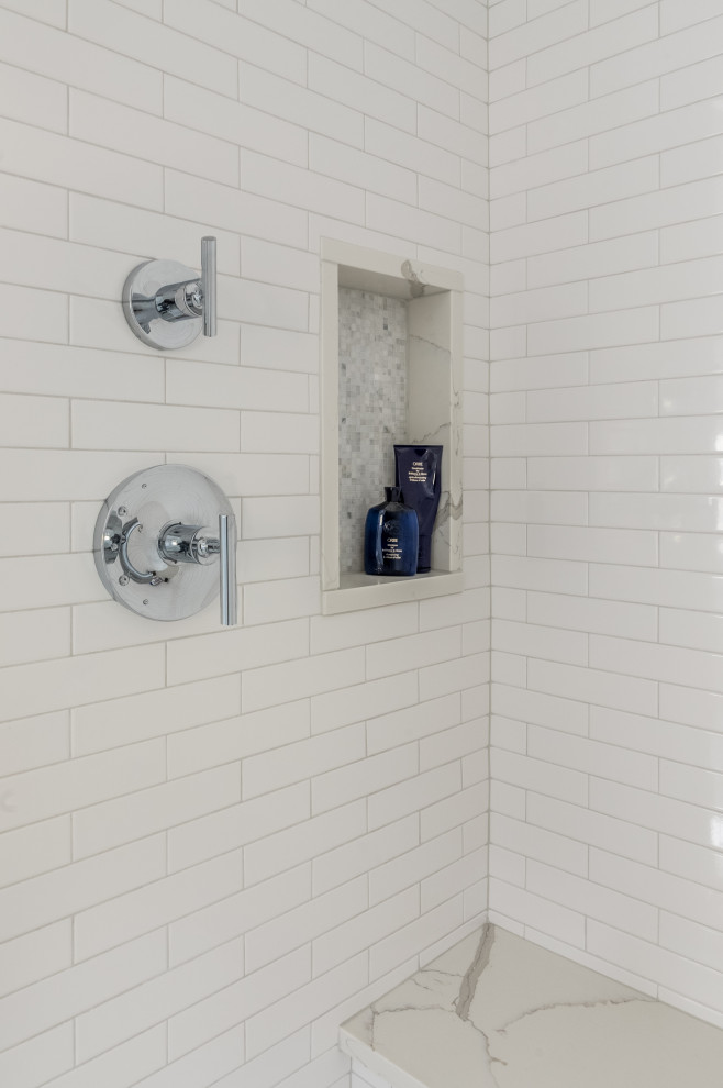 AJMBLifeInTheSuburbs A Full House Remodel Transitional Bathroom