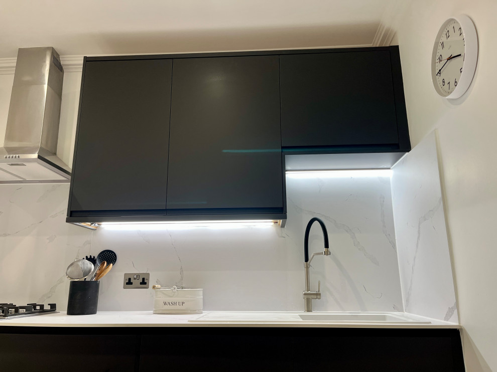 London W1 Modern Kitchen Renovation