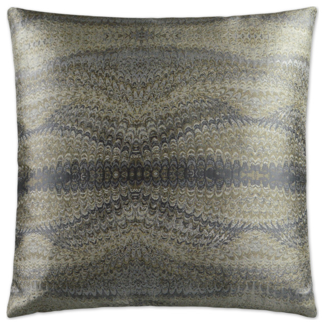 Canaan Company Magma Accent Pillow Nickel Finish 2946N Contemporary