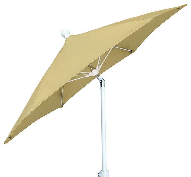 FiberBuilt Patio Collection 7.5' Hexagonal Umbrella with Tilt