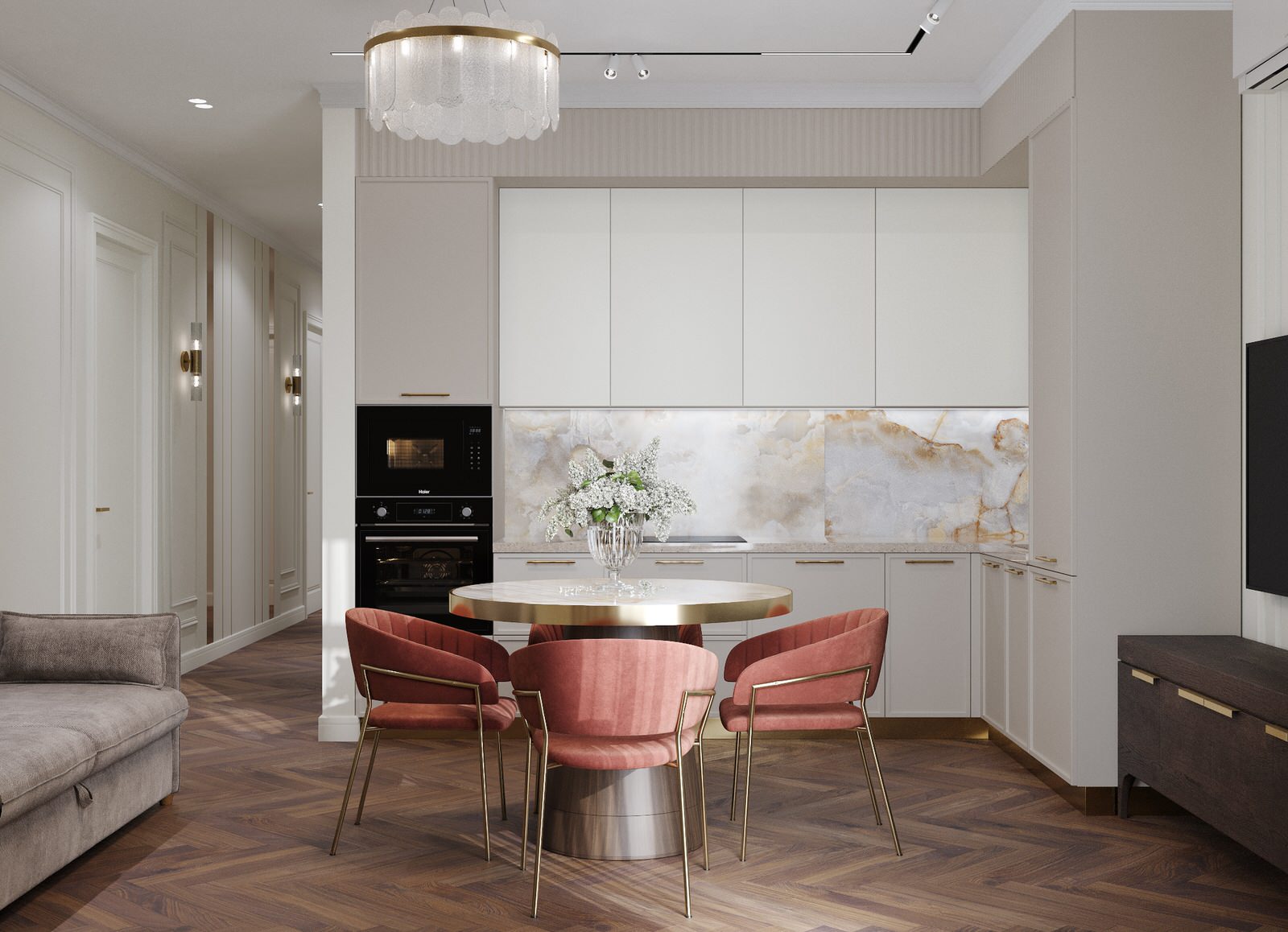 Трехкомнатная квартира 100 кв.м