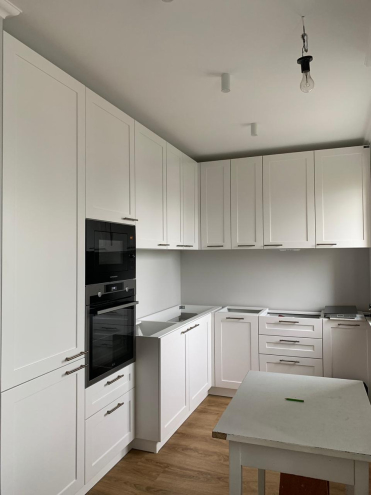 Design apartment in Krasnoyarsk 37 m² in neoclassical style