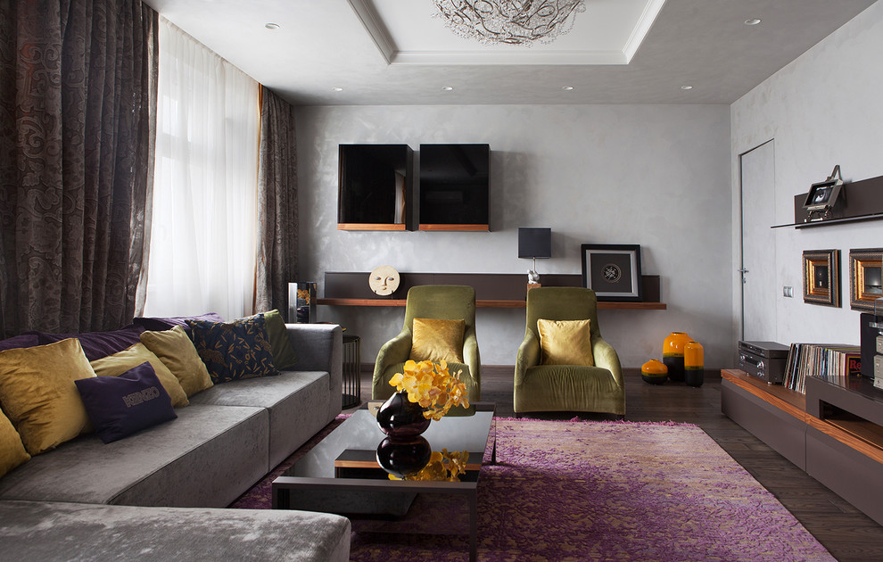 яркая гостиная