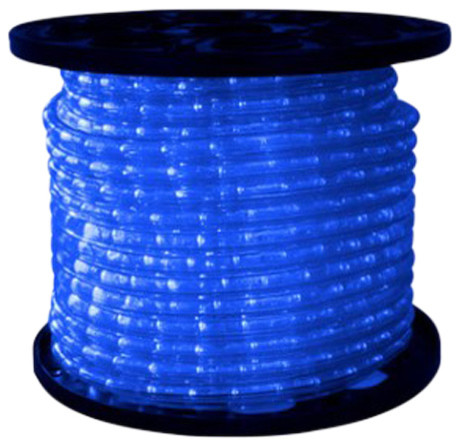 C-Rope-Led-Bl-1-10-12V   - 10Mm 12 Volt 150' Spool Of Blue LED Ropelight