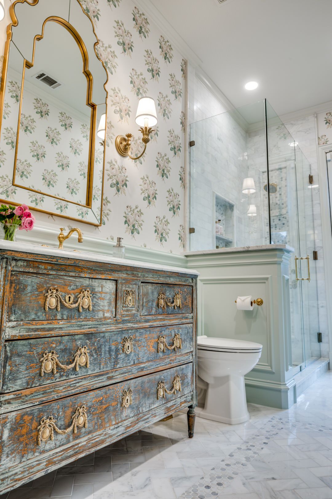 French Country Charm- Bathroom