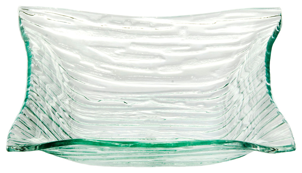 Monterrey Recycled Glass Bowl, Clear