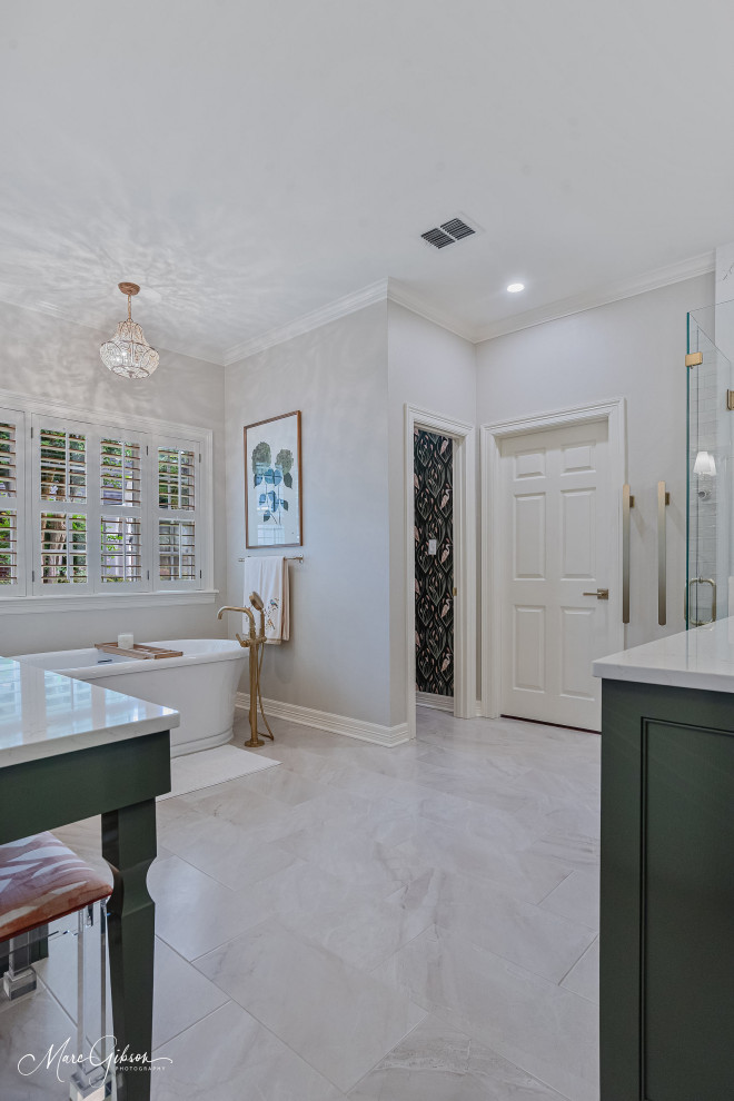 Transitional Bathroom Design