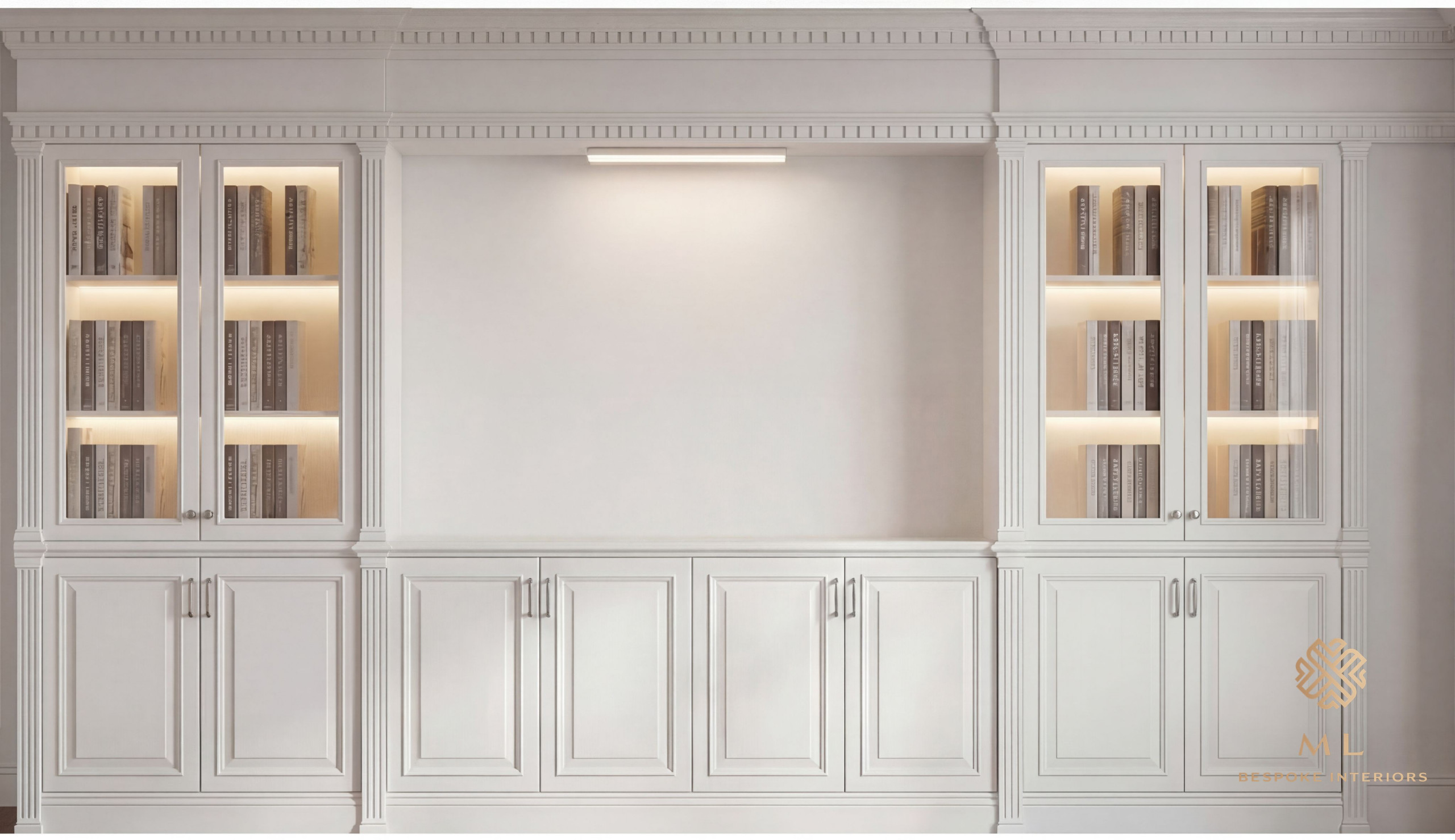 Bespoke Joinery library unit