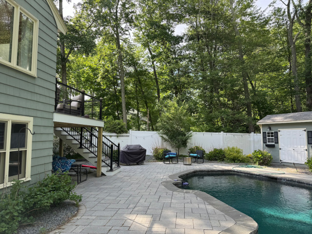 Natick MA Deck contemporary-terrace