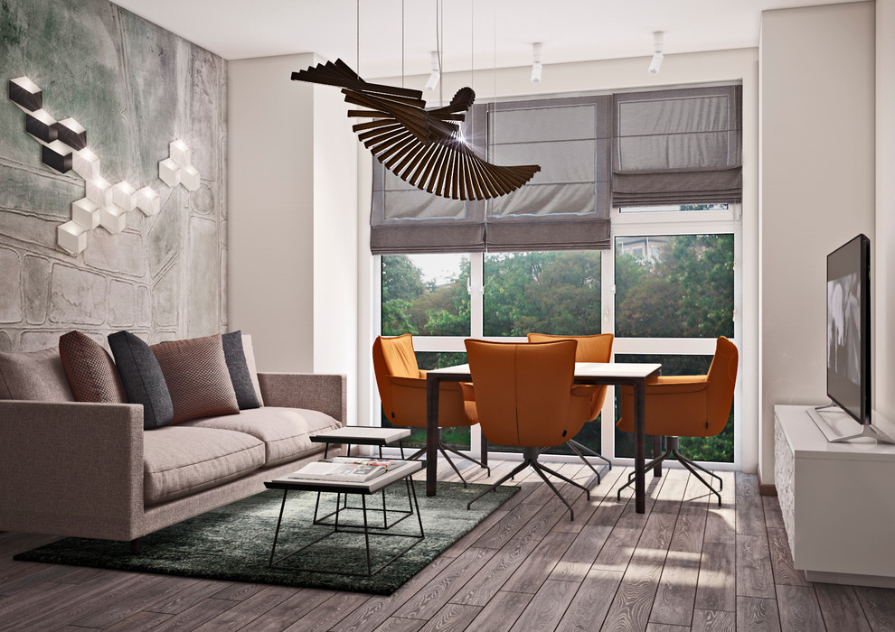 Living room design; versions