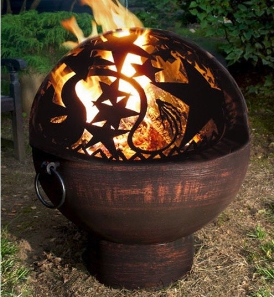 Fire Bowl with Orion Firedome