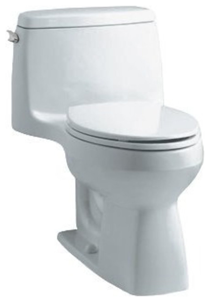 Kohler Santa Rosa Comfort Height Compact Elongated 1.6 GPF Toilet Contemporary Toilets by Kohler Santa Rosa Comfort Height Compact Elongated 1.6 GPF Toilet Contemporary Toilets by