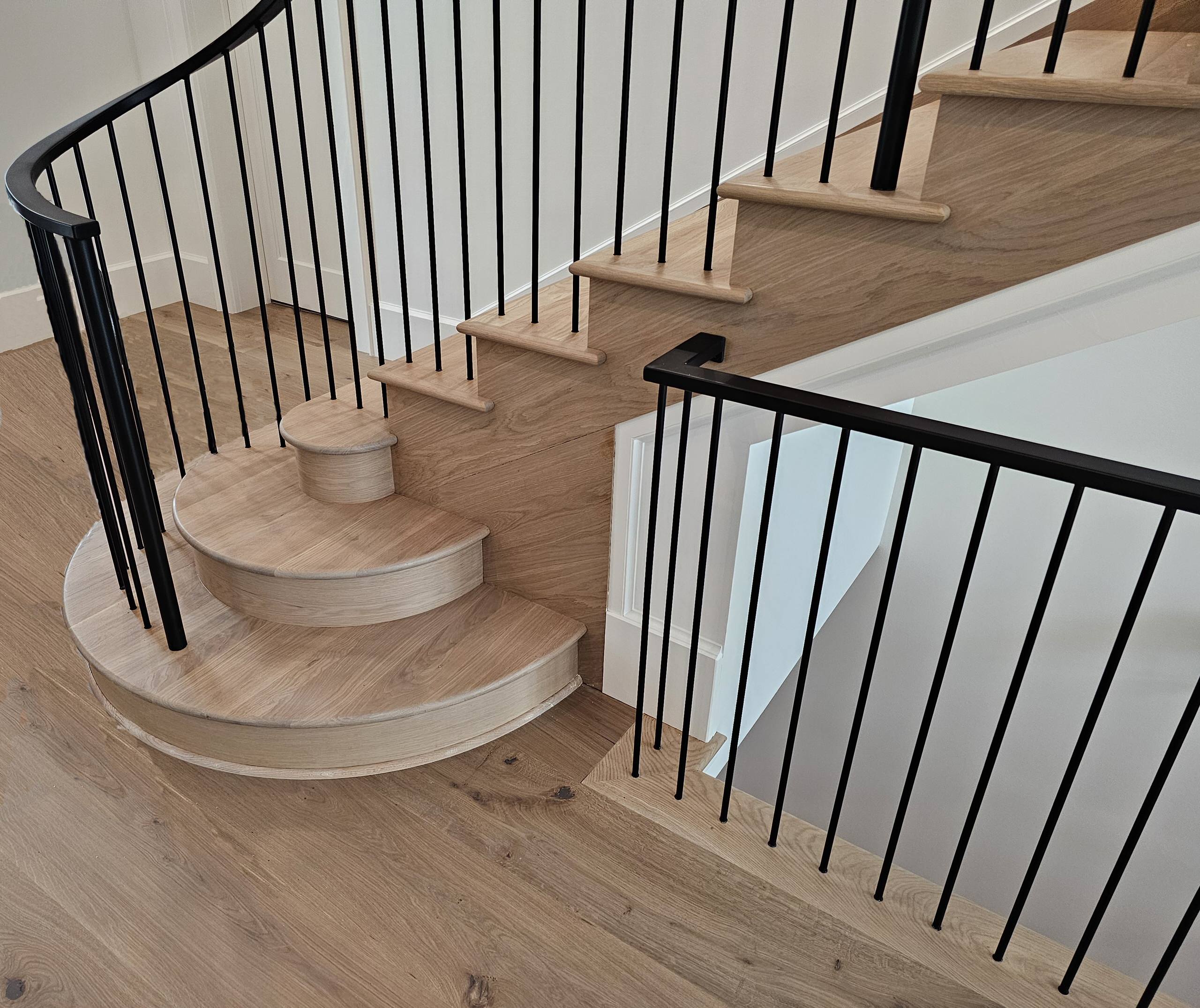119_Remarkable White Oak Staircase, McLean, VA 22101
