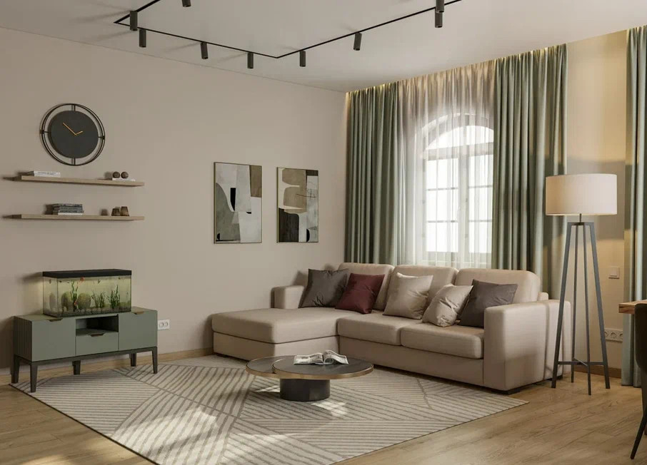 Ремонт в стиле современный сканди-функционализм