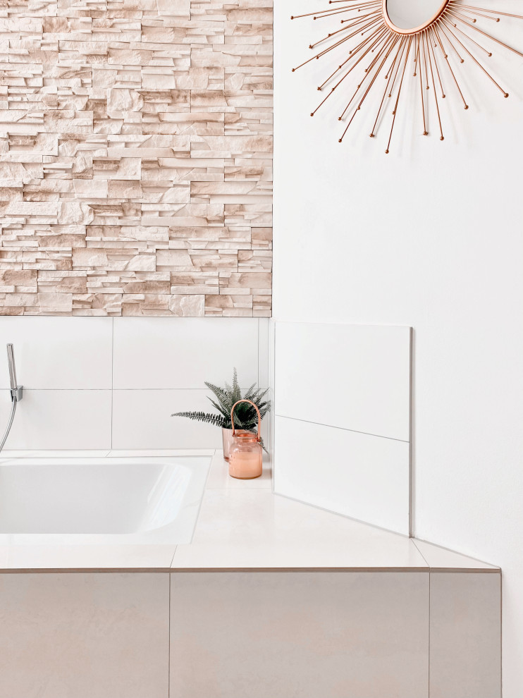 Haus im modernem Boho Style mit natürlichen Materialien