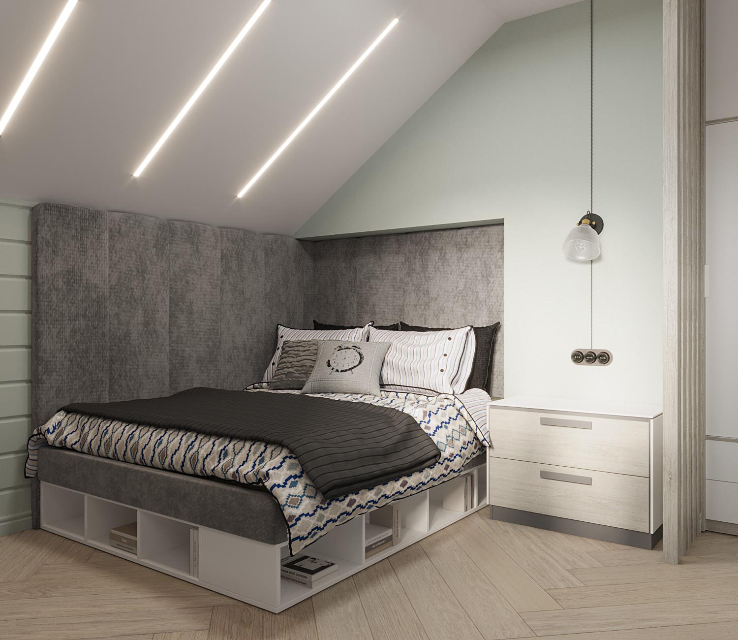 Дизайн интерьера срубного дома