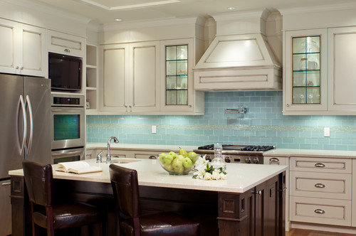 Glazed Cabinets Add Traditional Depth Dimension To Any Kitchen
