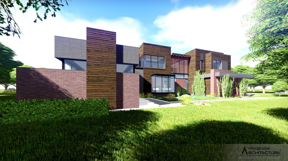 Современная резиденция для респектабельной семьи