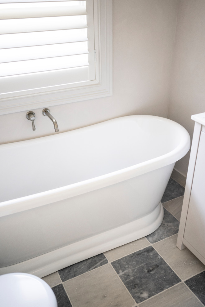 Design ideas for a contemporary bathroom in Other.