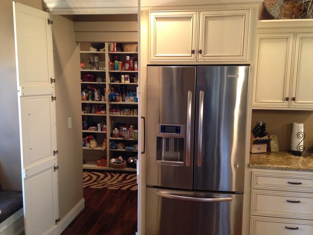 Hidden Pantry Storage Fusion Kitchen Other By Cmh Interiors