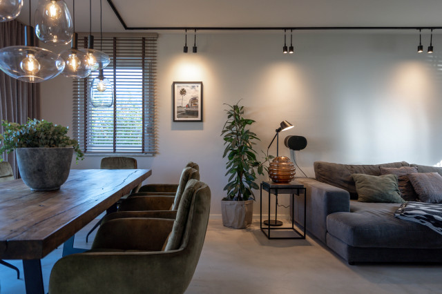 Einfamilienhaus P. contemporain-salon