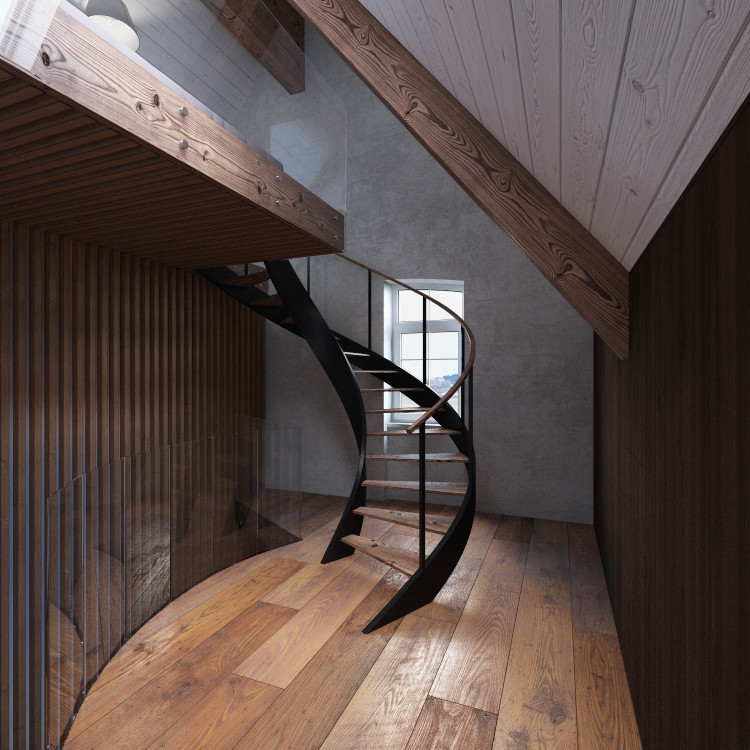 3D #МансардаНадГаражом