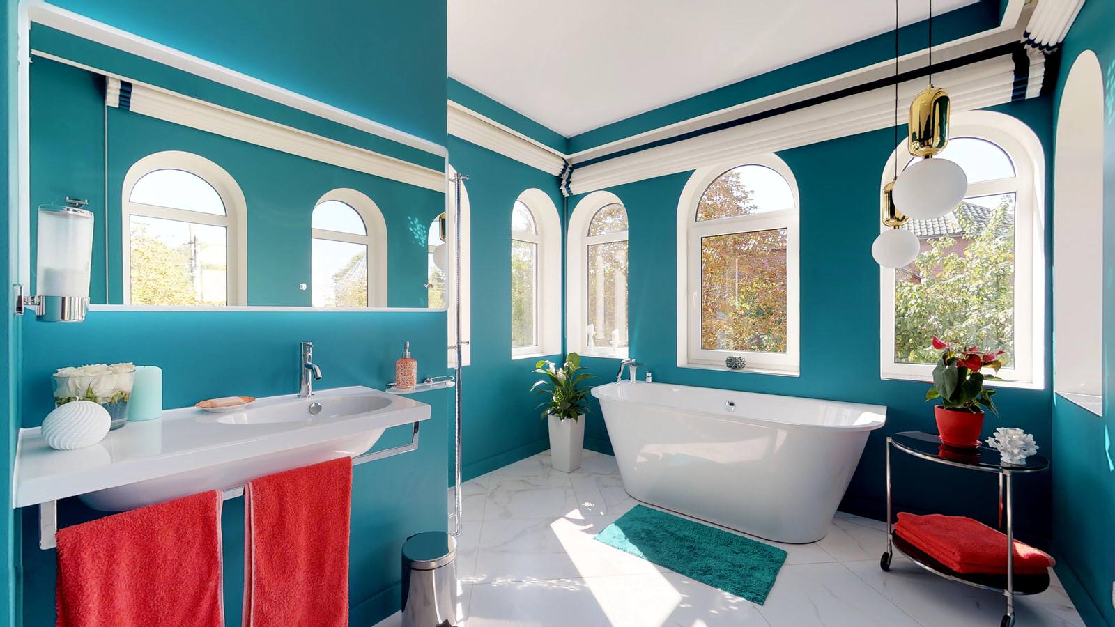 Ванная в зимнем саду