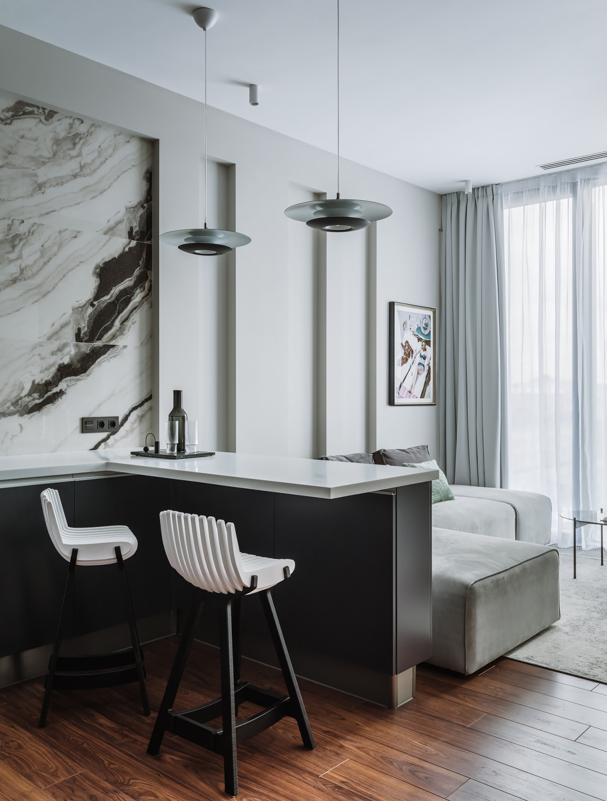 Уютный минимализм 52 кв.м