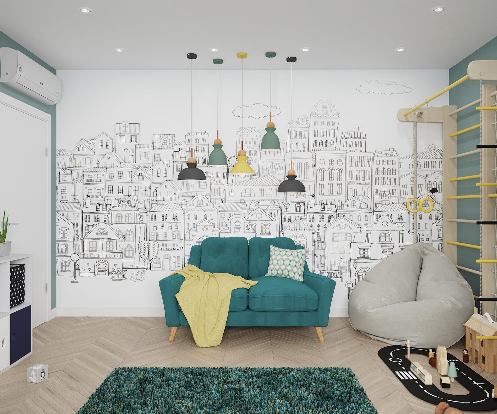 Загородный дом в современном стиле