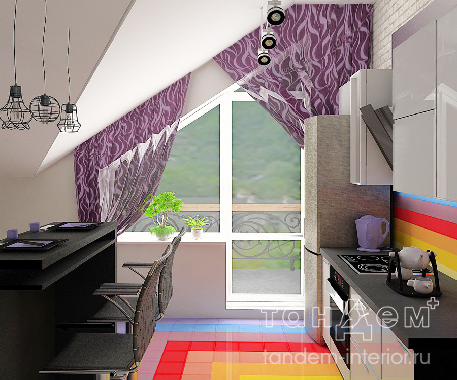 Квартира с мансардной крышей в ЖК Гавань г. Дмитров