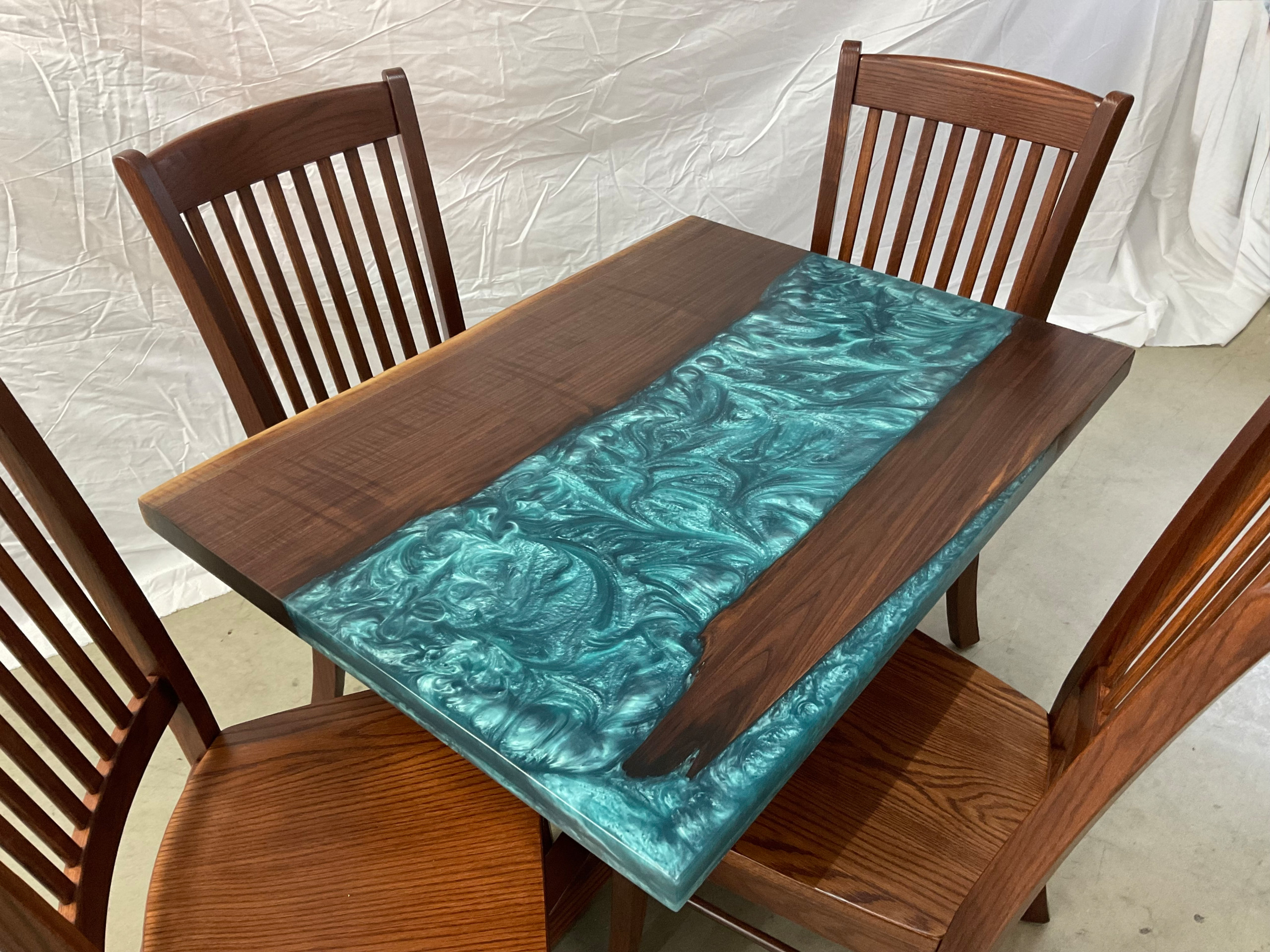 Live Edge/Epoxy River Tables