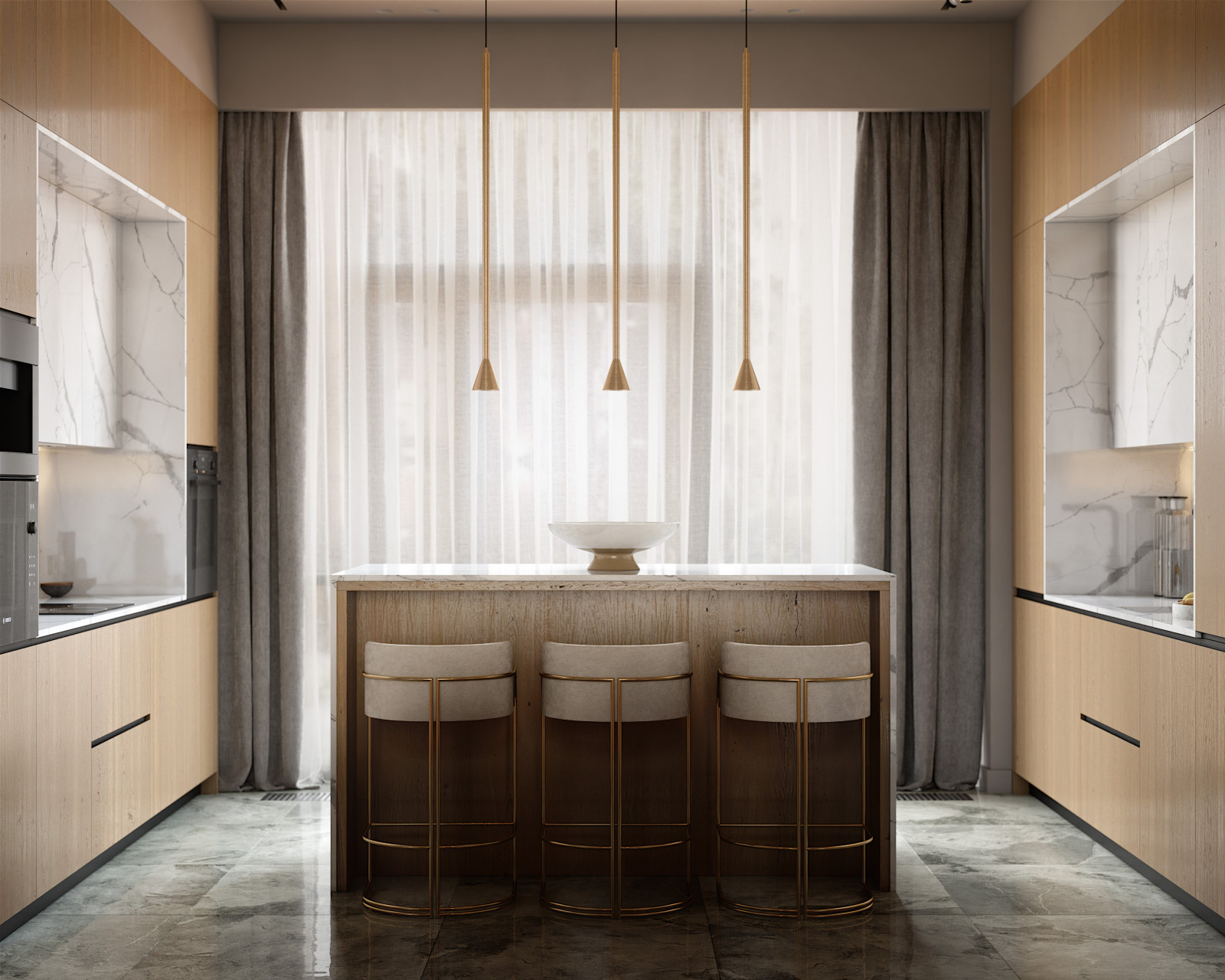 Кухня. Остров