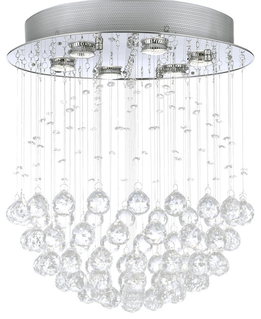 Modern Chandelier Rain Drop With Crystal Traditional Modern Chandelier Rain Drop With Crystal