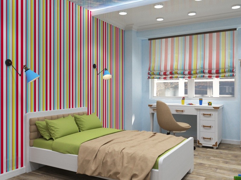 Дизайн-проект детской комнаты для мальчика