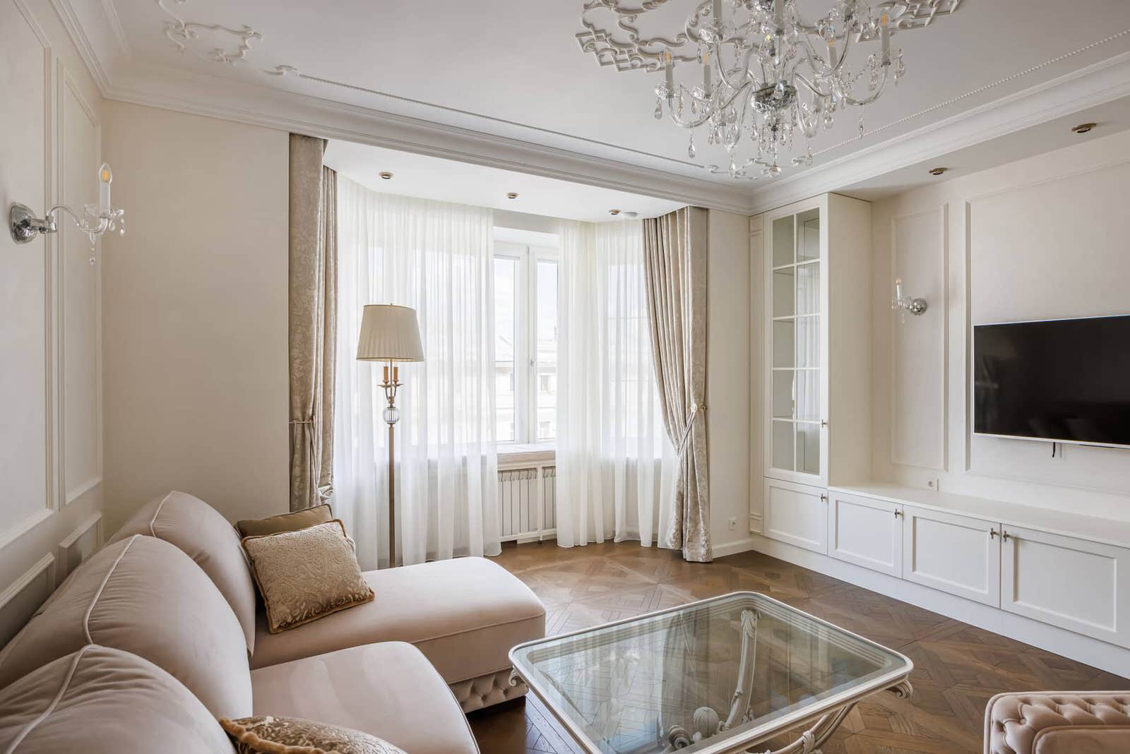 Дизайн и ремонт квартиры на 1ой Тверской-Ямской улице — Игра в классику