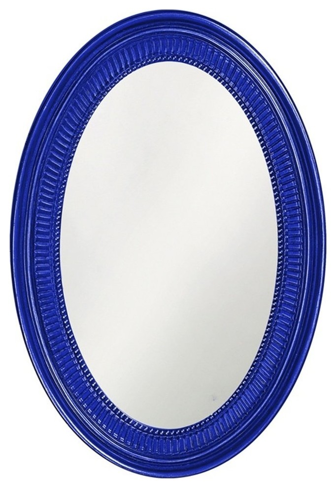 Howard Elliott Ethan Glossy Royal Blue Mirror
