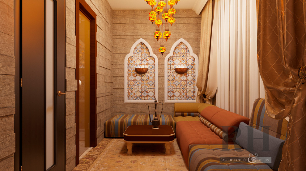 Дизайн проект хамама с комнатой отдыха