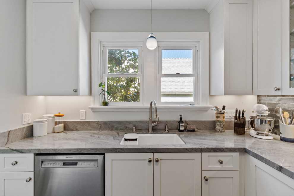 Luxurious White Custom Kitchen