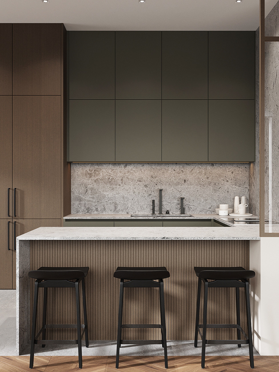 Вневременной интерьер с акцентными деталями