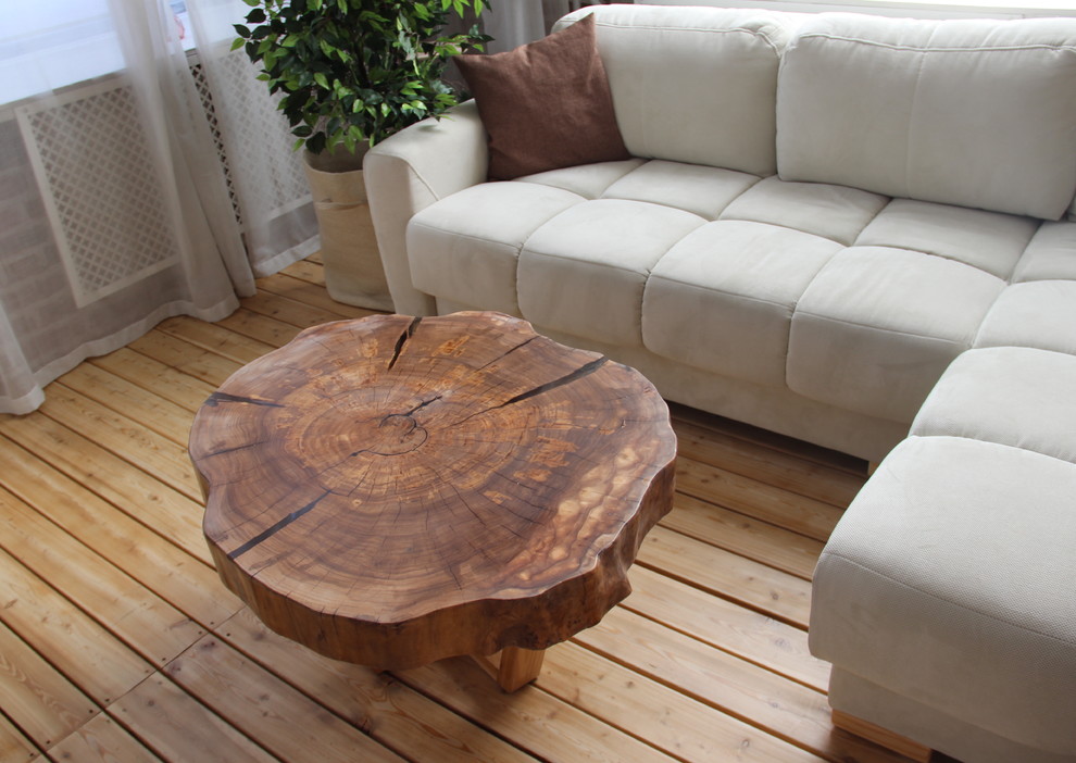 Стол из слэба карагача