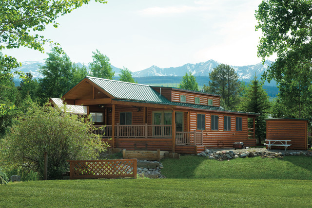 Cedar Log Cabin Stain Color Rustic Exterior Other By Ppg