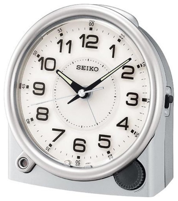 Seiko Silver Ultimate Alarm Clock