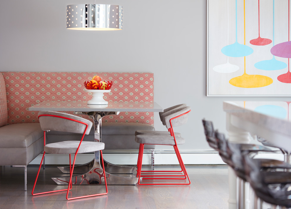 Inspiration for a transitional home design remodel in Boston