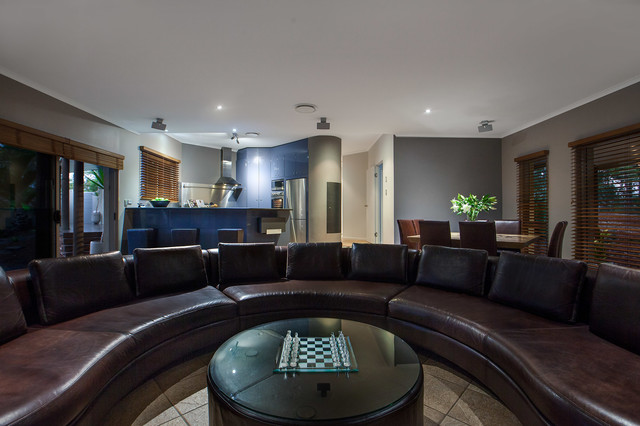 Interiors Architecture moderno-cine-en-casa