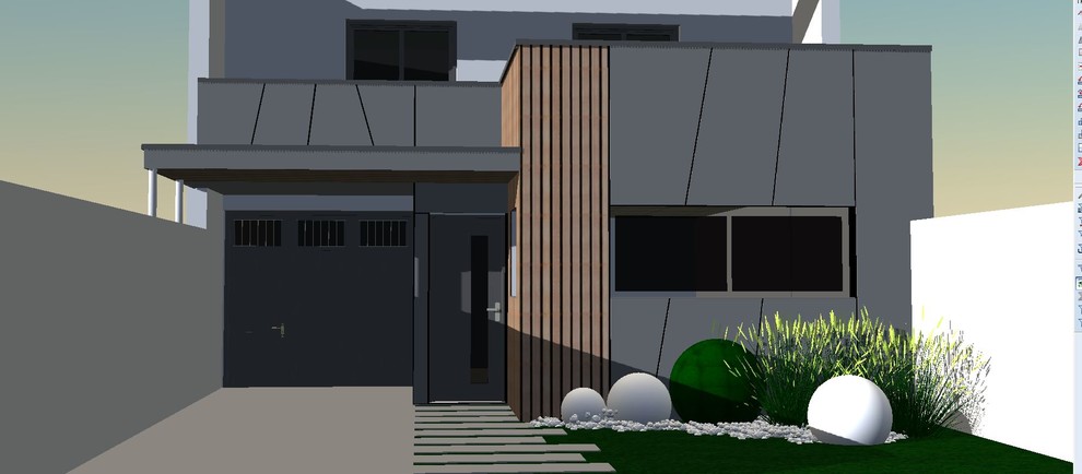 Extension sur une maison de ville