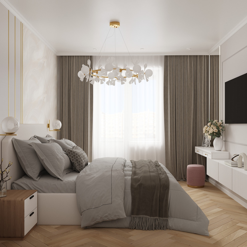 Романтичная квартира для молодой семьи