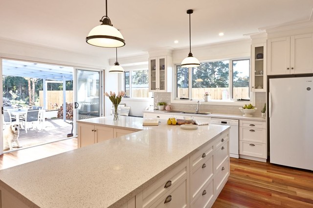 Hamptons Kitchen clasico-cocina