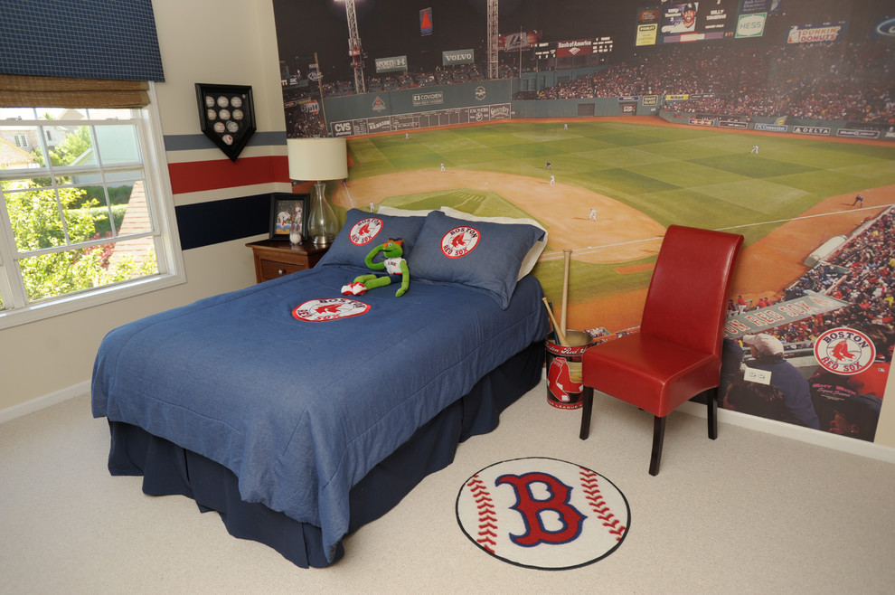 This is an example of a traditional kids' room in Chicago.